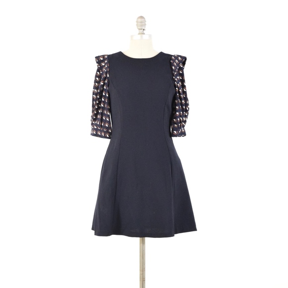 Pinkyotto Dresses & Skirts - Pinkyotto Puff Sleeve Fit & Flare Mini Dress